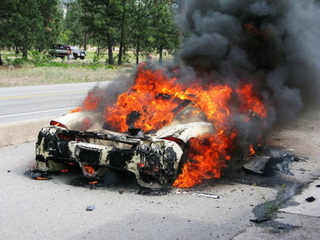 Illustration for article titled The 30 Most Expensive Car Crashes Of 2009